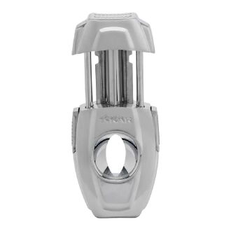 Xikar VX2 V-Cut Puro Kesici, Paslanmaz Çelik Bıçak, 64 Ring Gauge Uyumlu Derin V Kesim Profesyonel Puro Makası, Ergonomik Tek Elle Kullanım Krom - 3