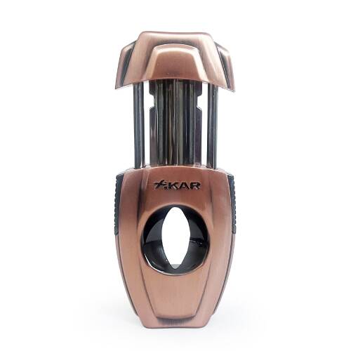 Xikar157 VX2 V-Cut Puro Makası Kesici Çok Amaçlı Delici Bronz - 3