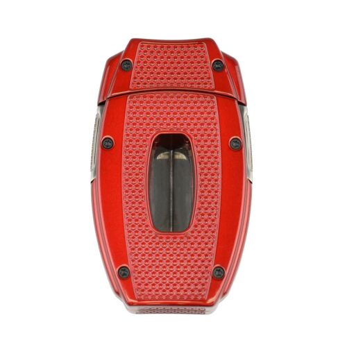 Xikar VX2 V-Cut Puro Kesici, Paslanmaz Çelik Bıçak, 64 Ring Gauge Uyumlu Derin V Kesim Profesyonel Puro Makası, Ergonomik Tek Elle Kullanım Kırmızı - 4