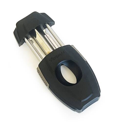 Xikar157 VX2 V-Cut Puro Makası Kesici Çok Amaçlı Delici Siyah