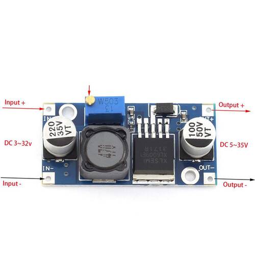 XL6009 DC-DC Boost Güç Modülü Ayarlanabilir Çıkış Super LM2577 4A Akım
