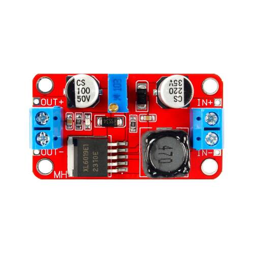 XL6019DC-DC Ayarlanabilir Güç Arttırım Modülü 5A - 9