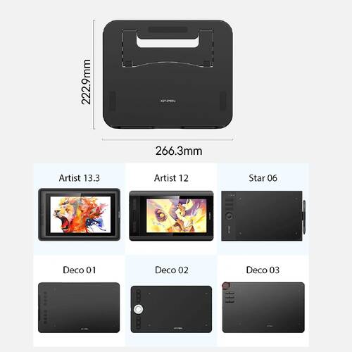 XP-Pen 13.3 İnçe kadar Tabletler İçin Grafik Ekran Tablet Standı (Artist 12 and Artist 13.3)