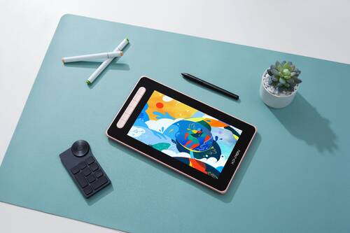 XP-Pen Artist 10 2nd Generation Grafik Ekran Tablet Pembe