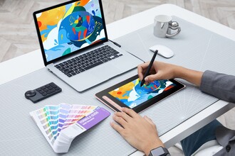 XP-Pen Artist 10 2nd Generation Grafik Ekran Tablet Pembe - Thumbnail