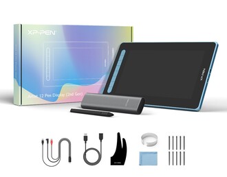 XP-Pen Artist 12 2nd Generation Grafik Ekran Tablet Mavi - Thumbnail