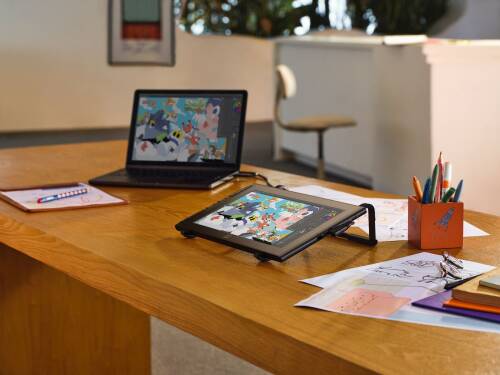 XP-Pen Artist 12 (3rd Gen) Grafik Ekran Tablet Siyah - 9