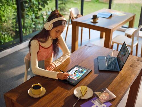 XP-Pen Artist 12 (3rd Gen) Grafik Ekran Tablet Siyah Upgraded X4 Smart Chip Stylus - 5