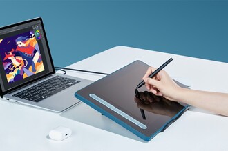 XP-Pen Artist 13 2nd Generation Grafik Ekran Tablet Mavi - Thumbnail