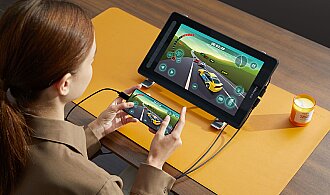 XP-Pen Artist 13 2nd Generation Grafik Ekran Tablet Siyah-Açık Ambalaj Kullanılmış - 3