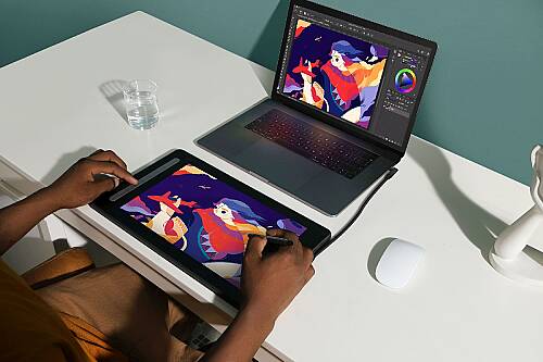 XP-Pen Artist 13 2nd Generation Grafik Ekran Tablet Siyah-Açık Ambalaj Kullanılmış - 5