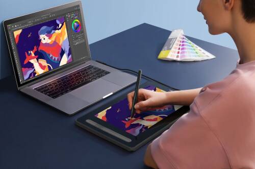 XP-Pen Artist 13 2nd Generation Grafik Ekran Tablet Siyah - 7