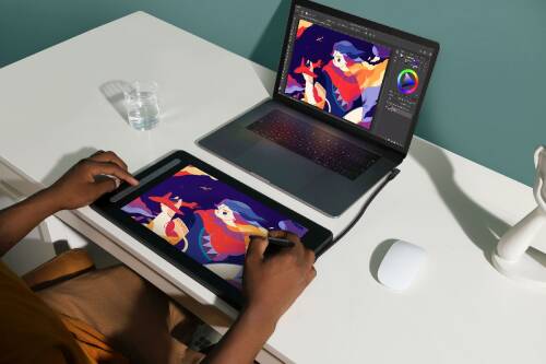 XP-Pen Artist 13 2nd Generation Grafik Ekran Tablet Siyah - 5