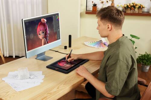 XP-Pen Artist 13.3 Pro V2 Grafik Ekran Tablet - 7