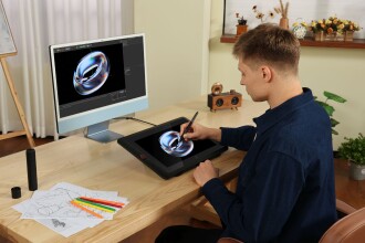 XP-Pen Artist 15.6 Pro V2 Grafik Ekran Tablet - 9