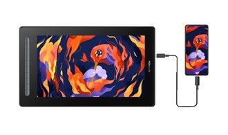 XP-Pen Artist 16 2nd Generation Grafik Ekran Tablet Siyah - Thumbnail