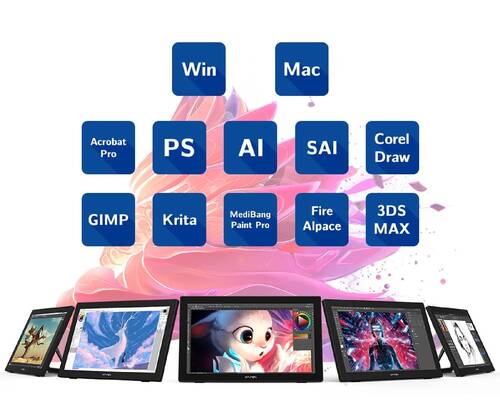 XP-Pen Artist 22 2nd Generation Grafik Ekran Tablet
