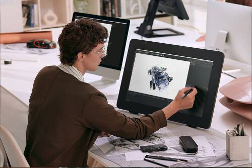 XP-Pen Artist 24 Pro Gen 2 Grafik Ekran Tablet 4K Ultravision 16k Basınç Dual X3 Styli - 9