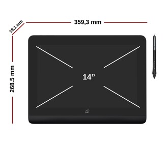 XP-Pen Artist Pro 14 Grafik Ekran Tablet 2nd Generation - Thumbnail