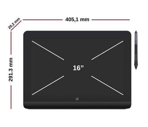 XP-Pen Artist Pro 16 Grafik Ekran Tablet 2nd Generation