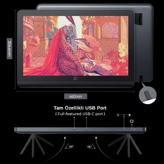 XP-Pen Artist Pro 19 Gen 2 4K Çözünürlük Grafik Ekran Tablet Dual 16K-AÇIK AMBALAJ - 2