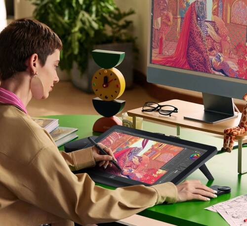 XP-Pen Artist Pro 19 Gen 2 4K Çözünürlük Grafik Ekran Tablet Dual 16K-AÇIK AMBALAJ - 3