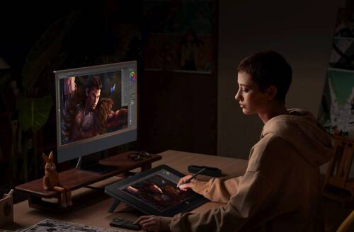 XP-Pen Artist Pro 19 Gen 2 4K Çözünürlük Grafik Ekran Tablet Dual 16K-AÇIK AMBALAJ - 5