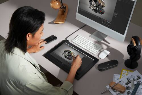 XP-Pen Artist Ultra 16 4K OLED Android Uyumlu 15,6" Dokunmatik Grafik Ekran Çizim Tableti + Çift 16K Kalem + K05 Kumanda - 6