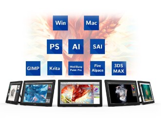 XP-Pen Artist 24 Grafik Ekran Tablet - 5