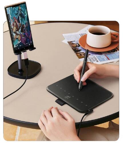 XP-Pen Deco 640 Grafik Tablet 16K 60 Derece Tilt 8 Kısayol - 9