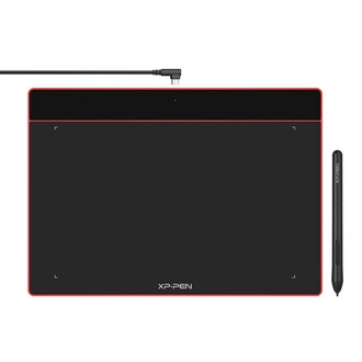 XP-Pen - XP-Pen Deco Fun L Grafik Tablet Kırmızı