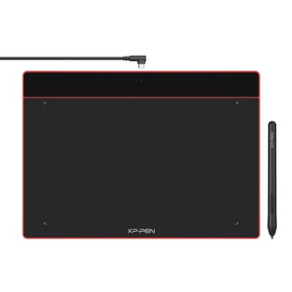 XP-Pen - XP-Pen Deco Fun L Graphic Tablet Red