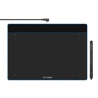 XP-Pen - XP-Pen Deco Fun L Grafik Tablet Mavi