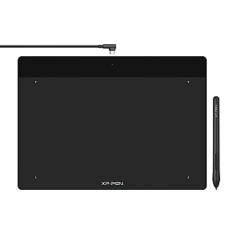 XP-Pen Deco Fun L Grafik Tablet Siyah-AÇIK AMBALAJ