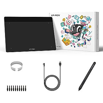 XP-Pen Deco Fun L Grafik Tablet Siyah-AÇIK AMBALAJ - 8