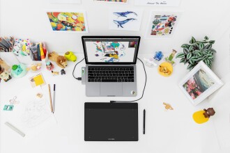 XP-Pen Deco Fun L Grafik Tablet Siyah - 10