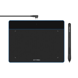 XP-Pen Deco Fun S Grafik Tablet Mavi - Thumbnail