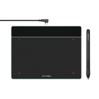 XP-Pen - XP-Pen Deco Fun S Grafik Tablet Yeşil