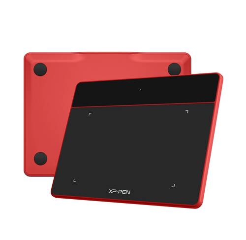 XP-Pen Deco Fun XS Grafik Tablet Kırmızı