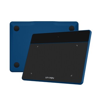 XP-Pen Deco Fun XS Grafik Tablet Mavi - Thumbnail