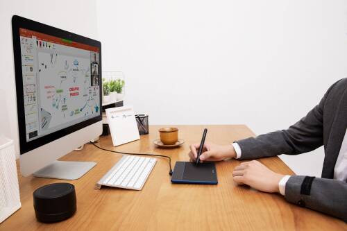 XP-Pen Deco Fun XS Grafik Tablet Mavi - 5