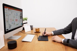 XP-Pen Deco Fun XS Grafik Tablet Mavi - 5