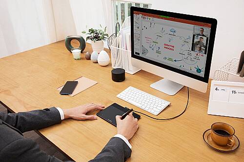 XP-Pen Deco Fun XS Grafik Tablet Siyah -Açık Ambalaj - 5
