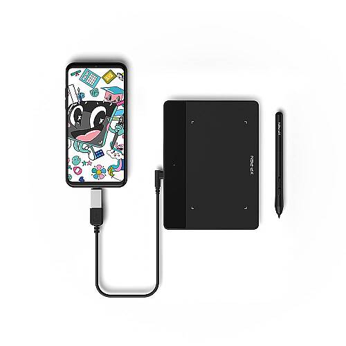 XP-Pen Deco Fun XS Grafik Tablet Siyah -Açık Ambalaj - 7