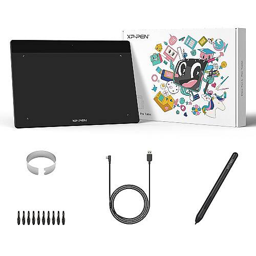 XP-Pen Deco Fun XS Grafik Tablet Siyah -Açık Ambalaj - 8