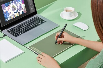 XP-Pen Deco L_G Grafik Tablet Yeşil - Thumbnail