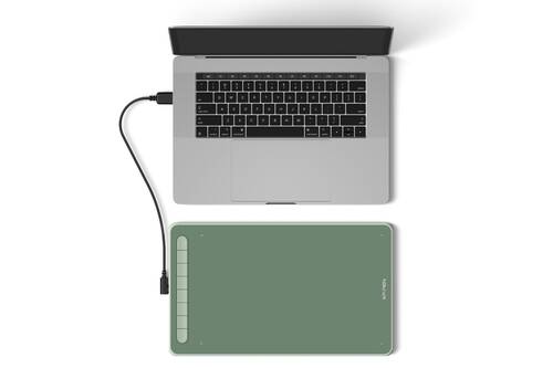 XP-Pen Deco L_G Grafik Tablet Yeşil