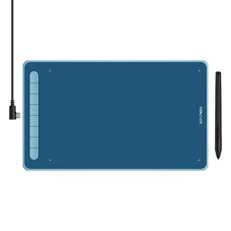 XP-Pen - XP-Pen Deco LW_BE Bluetooth Kablosuz Grafik Tablet Mavi