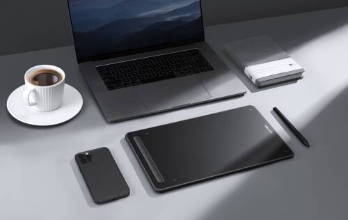 XP-Pen Deco LW_BK Bluetooth Kablosuz Grafik Tablet Siyah - 9