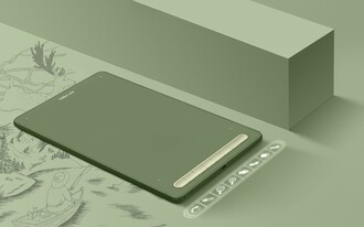 XP-Pen Deco M Grafik Tablet Yeşil - Thumbnail